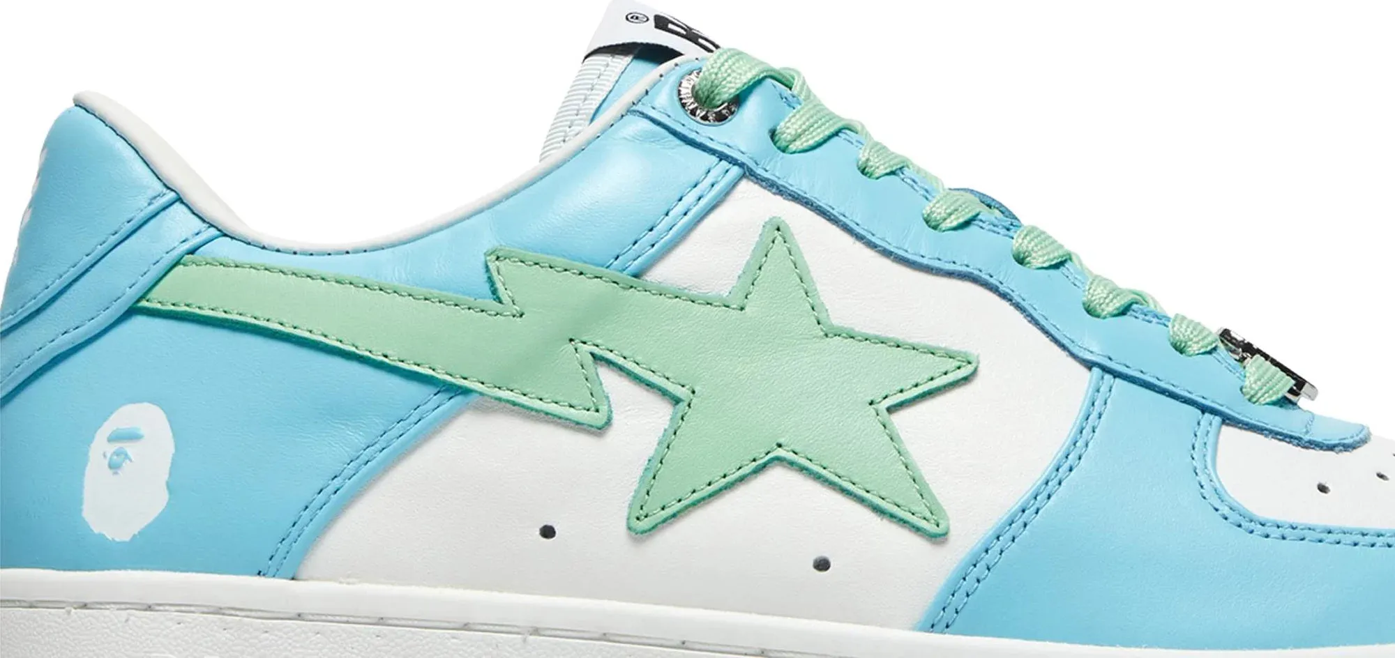 A Bathing Ape Bape Sta Low 'Pastel Pack - Sax'