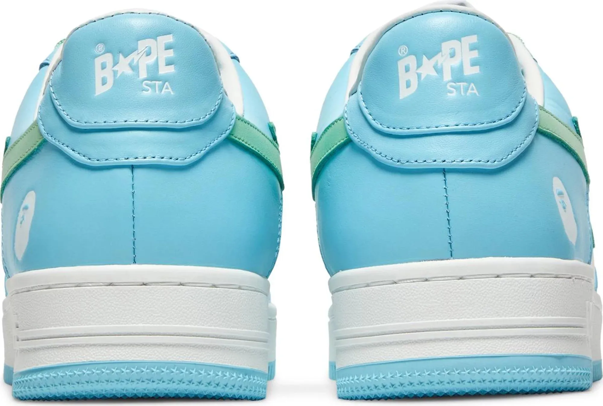 A Bathing Ape Bape Sta Low 'Pastel Pack - Sax'