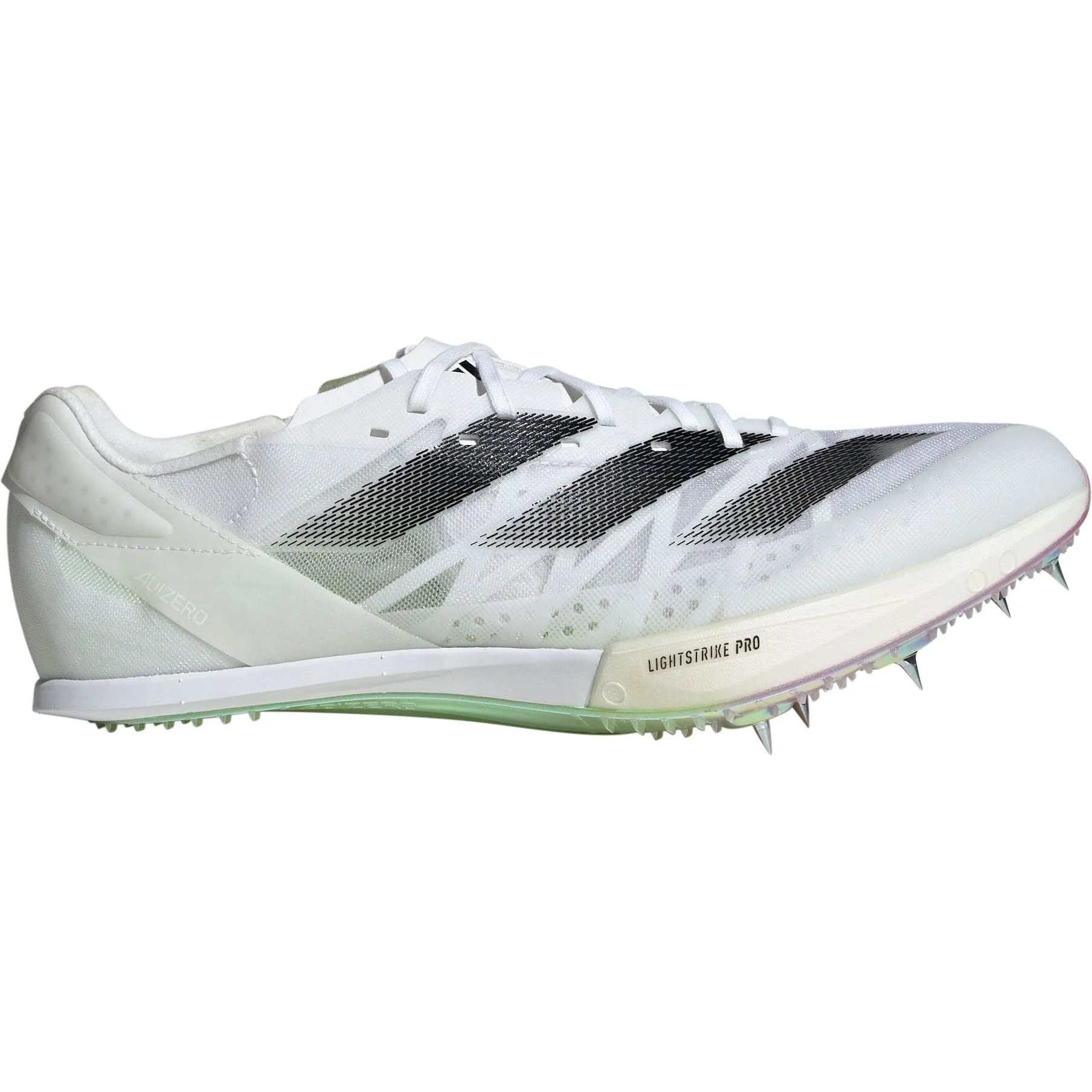 White adidas Adizero Prime SP 2 Running Spikes, Enhanced Performance