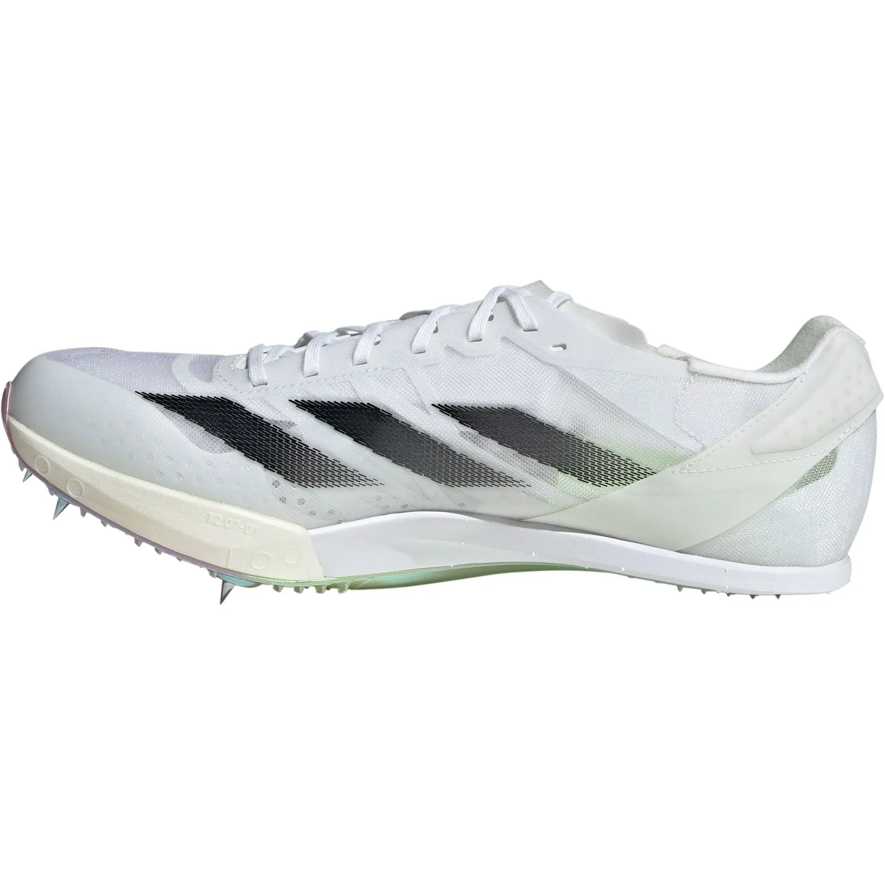 White adidas Adizero Prime SP 2 Running Spikes, Enhanced Performance