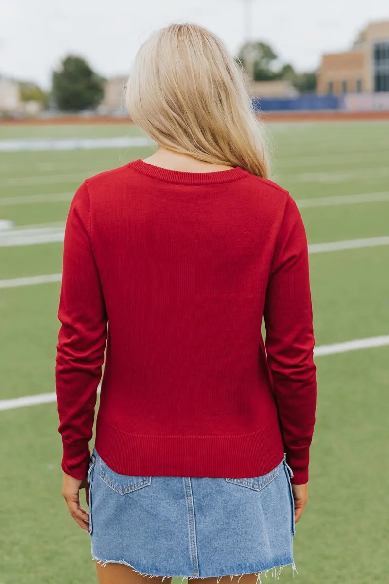 Alabama Game Day Crew Neck Sweater