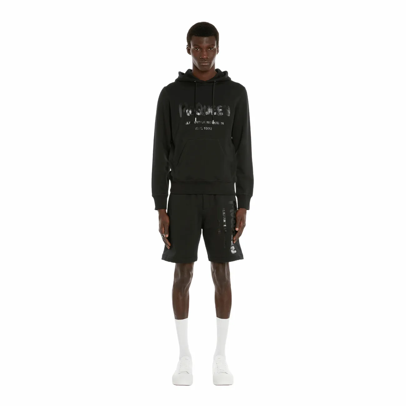 Alexander McQueen Graffiti Men's Hoodie