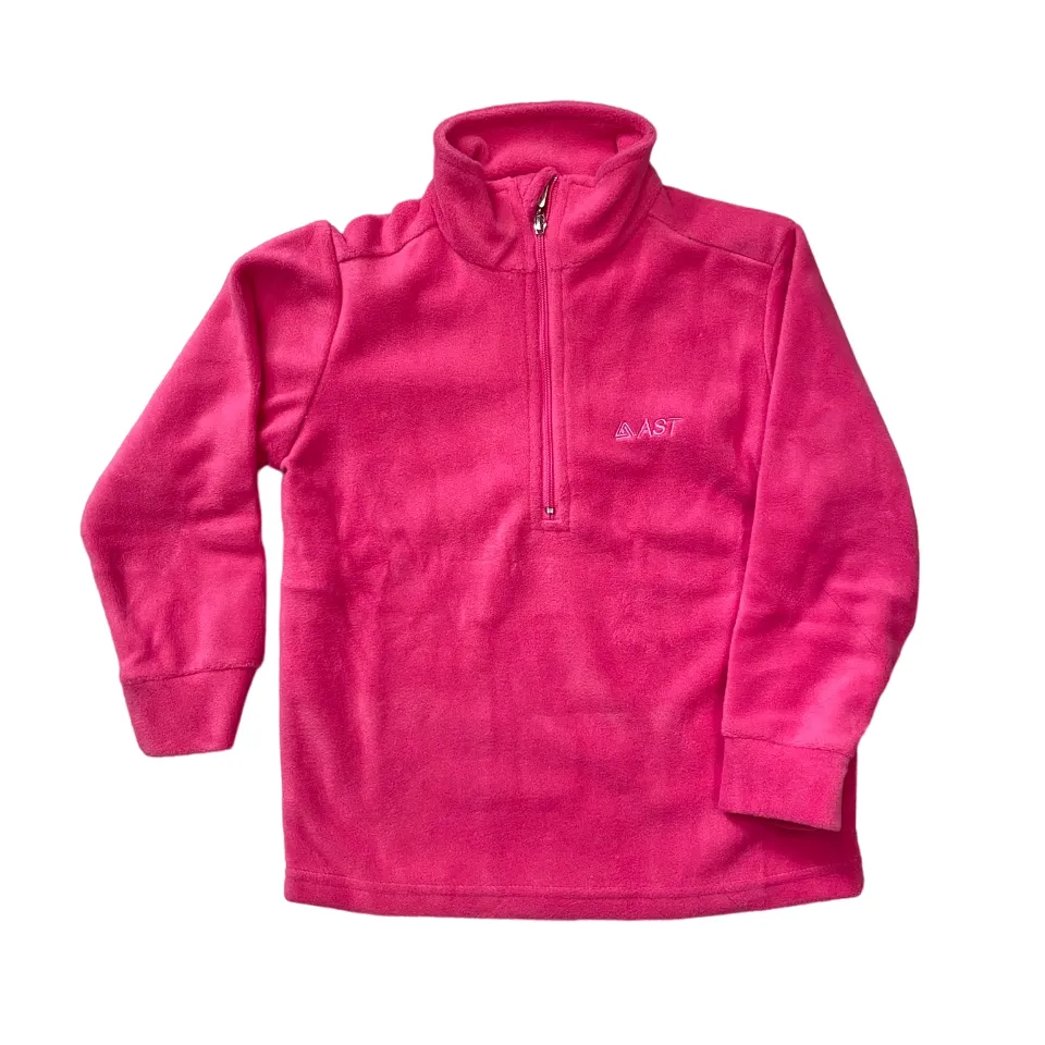 Astrolabe half zip fleece sweater for girls YH7J 795 pink