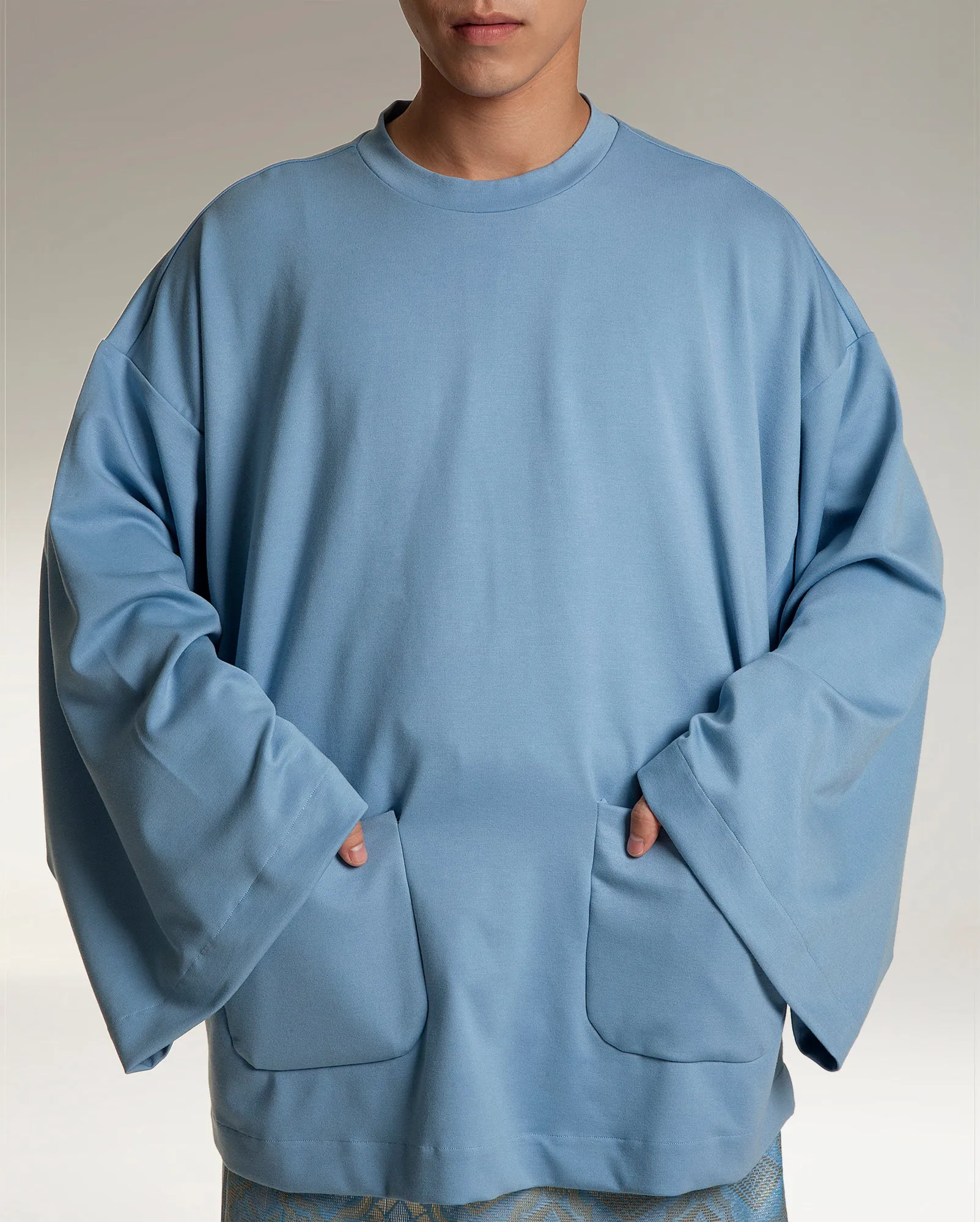 Baju Melayu Tidur (Maya Blue Jersey)