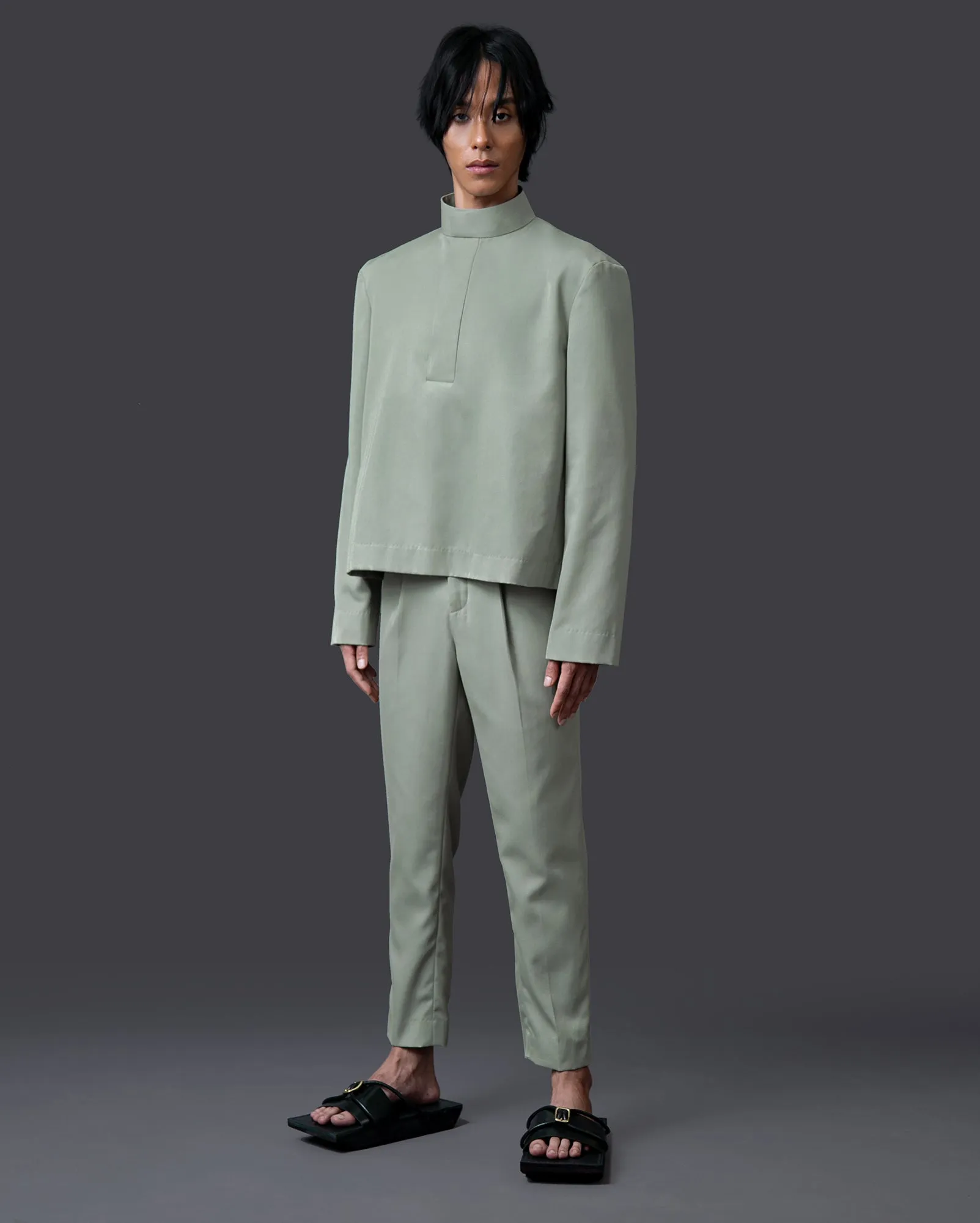 Baju Melayu Z (Sage)