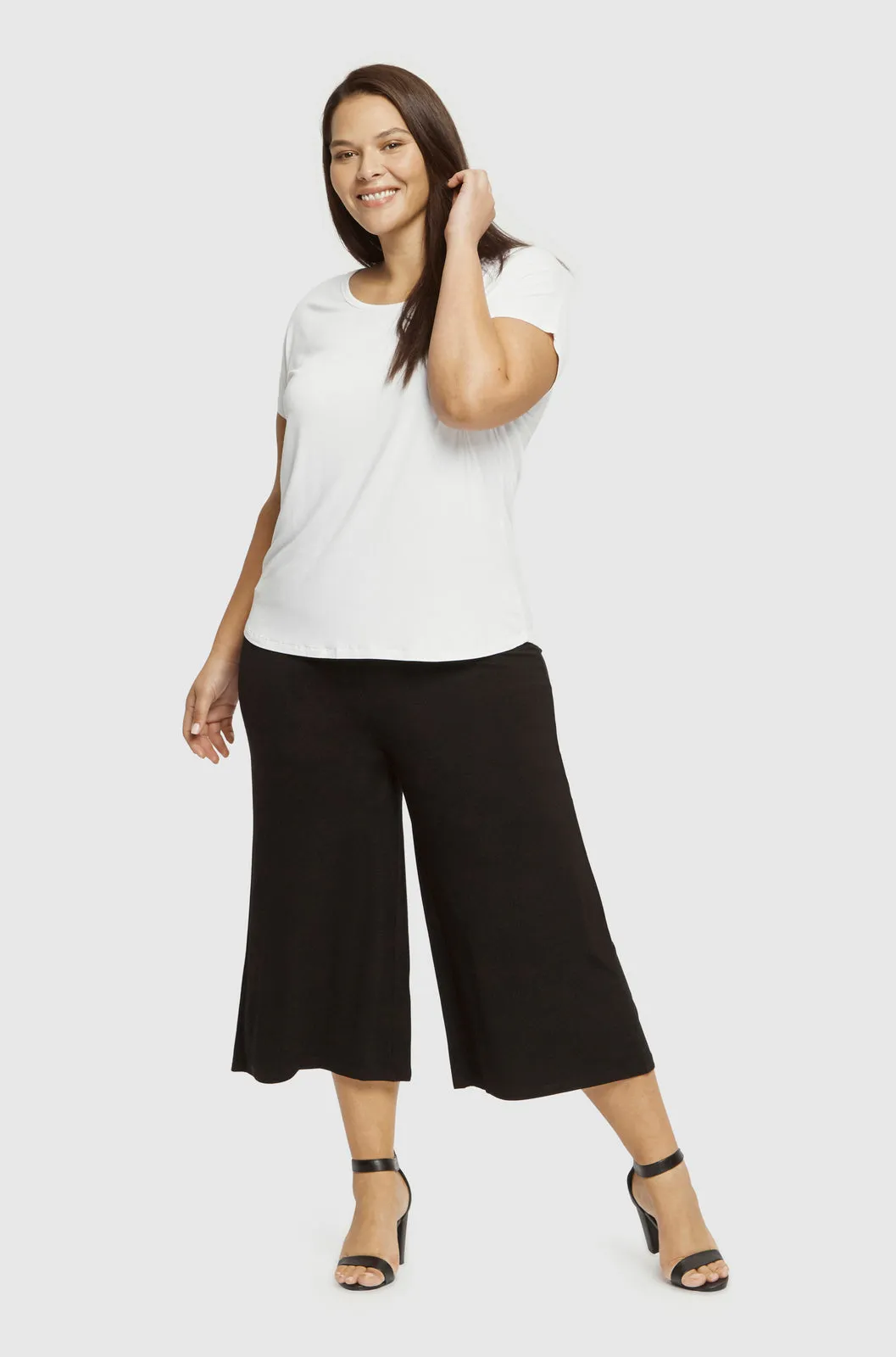 Bamboo Culottes - Black