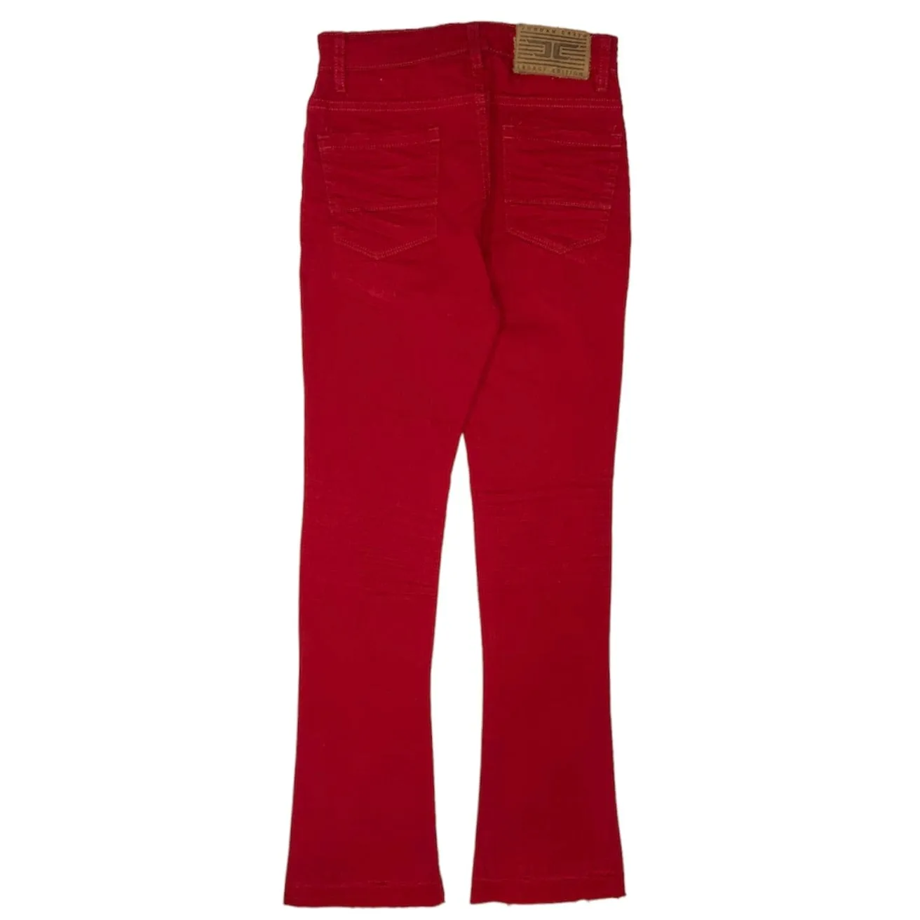 Boys Jordan Craig Martin Stacked Tribeca Twill Pants (Red) JTF956RB