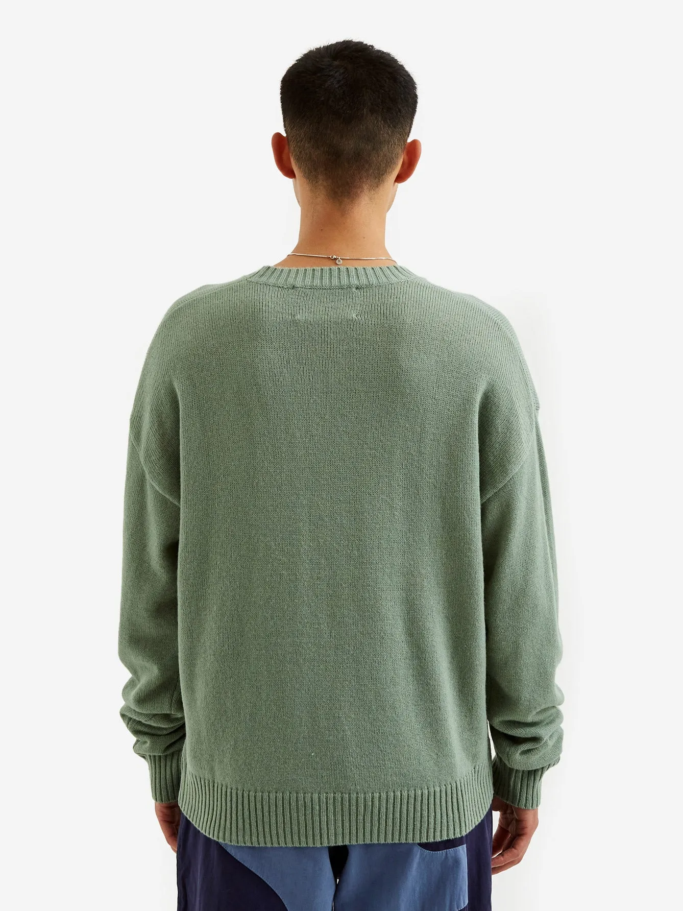 Brain Dead Readers Sweater - Mallard