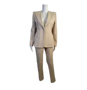 Chanel 01P 2001 Spring Pant Suit Set FR 38 US 4