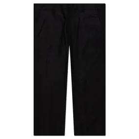 Corded Trouser Pant - Black