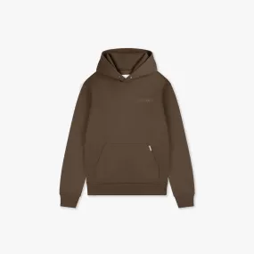 CROYEZ ORGANETTO HOODIE - BROWN