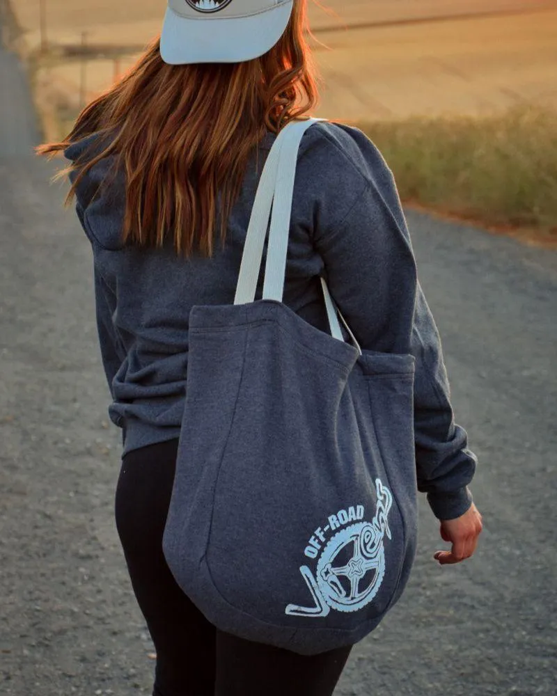 Dirt Roads Fleece Tote Bag