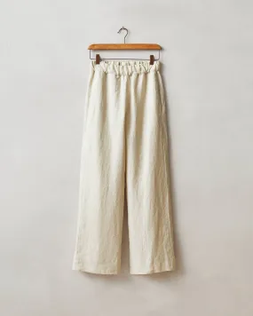 Easy Linen Wide Leg Pant - Cotton