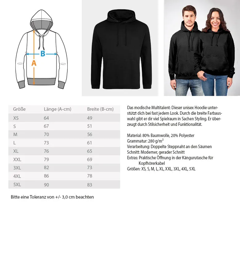 Einer von uns beiden ist schlechter im Traktor fahren als ich  - Unisex Kapuzenpullover Hoodie