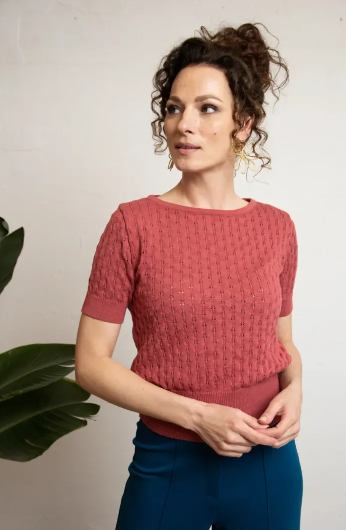 Ella Top von Very Cherry, Dusty Rose