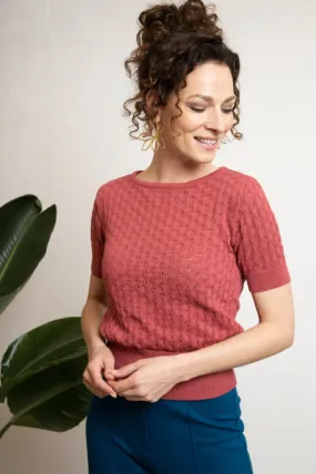 Ella Top von Very Cherry, Dusty Rose