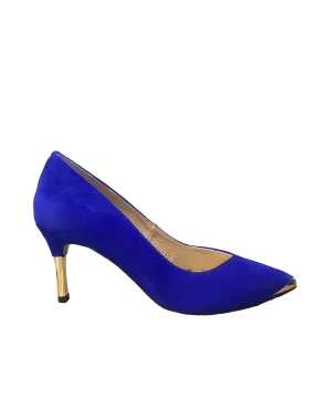 EMIS Cobalt Blue Heeled Shoe