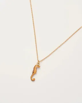 Fable - Short Necklace - Seahorse