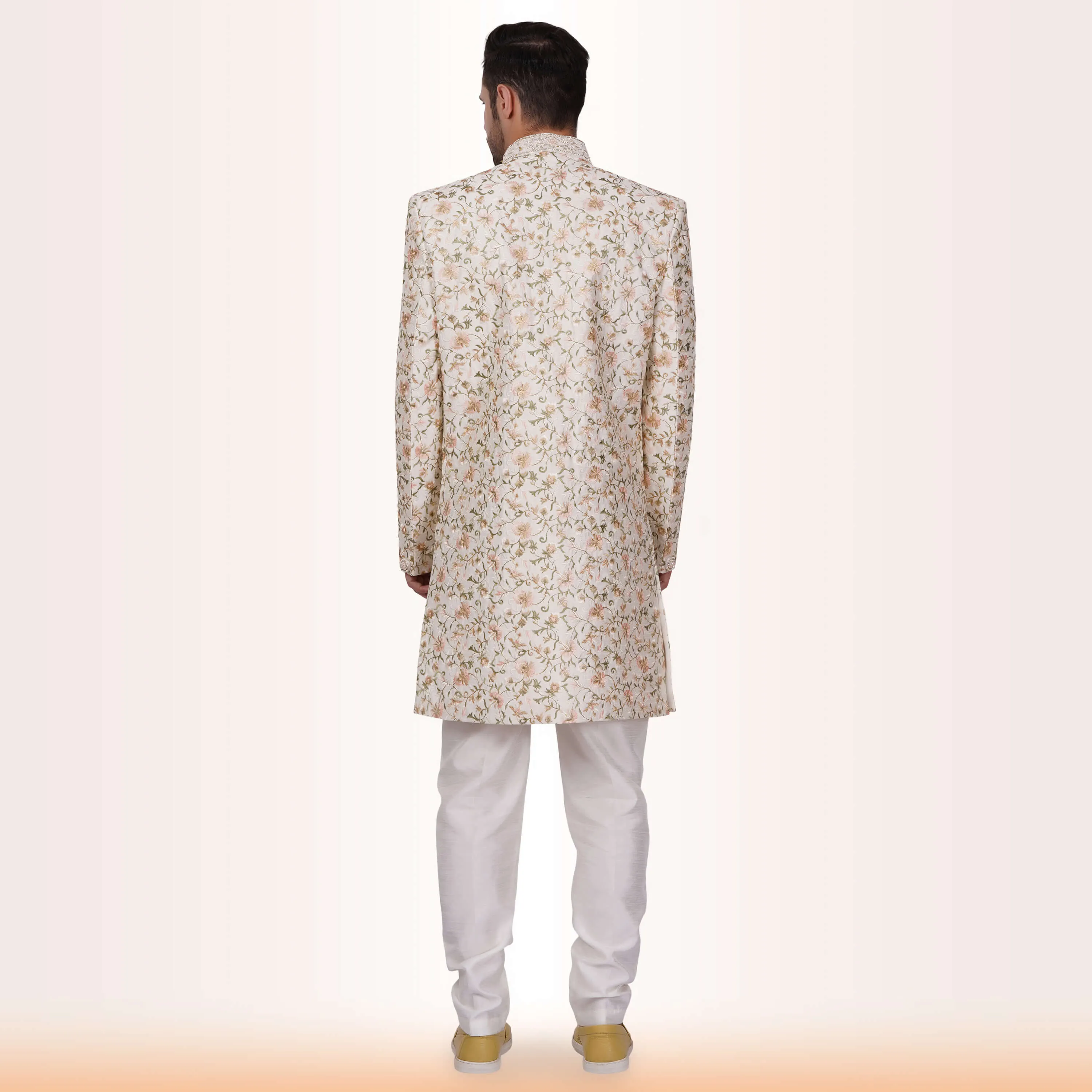 Fleur De Lis Sherwani for Men