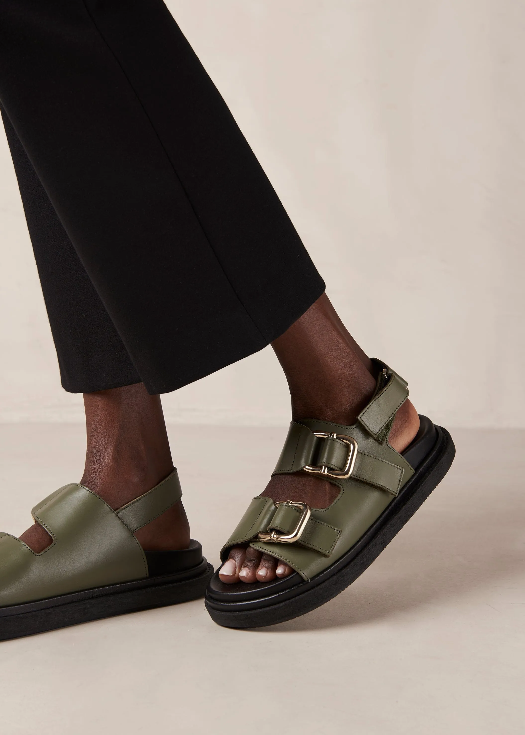 Harper Dusty Olive Sandal