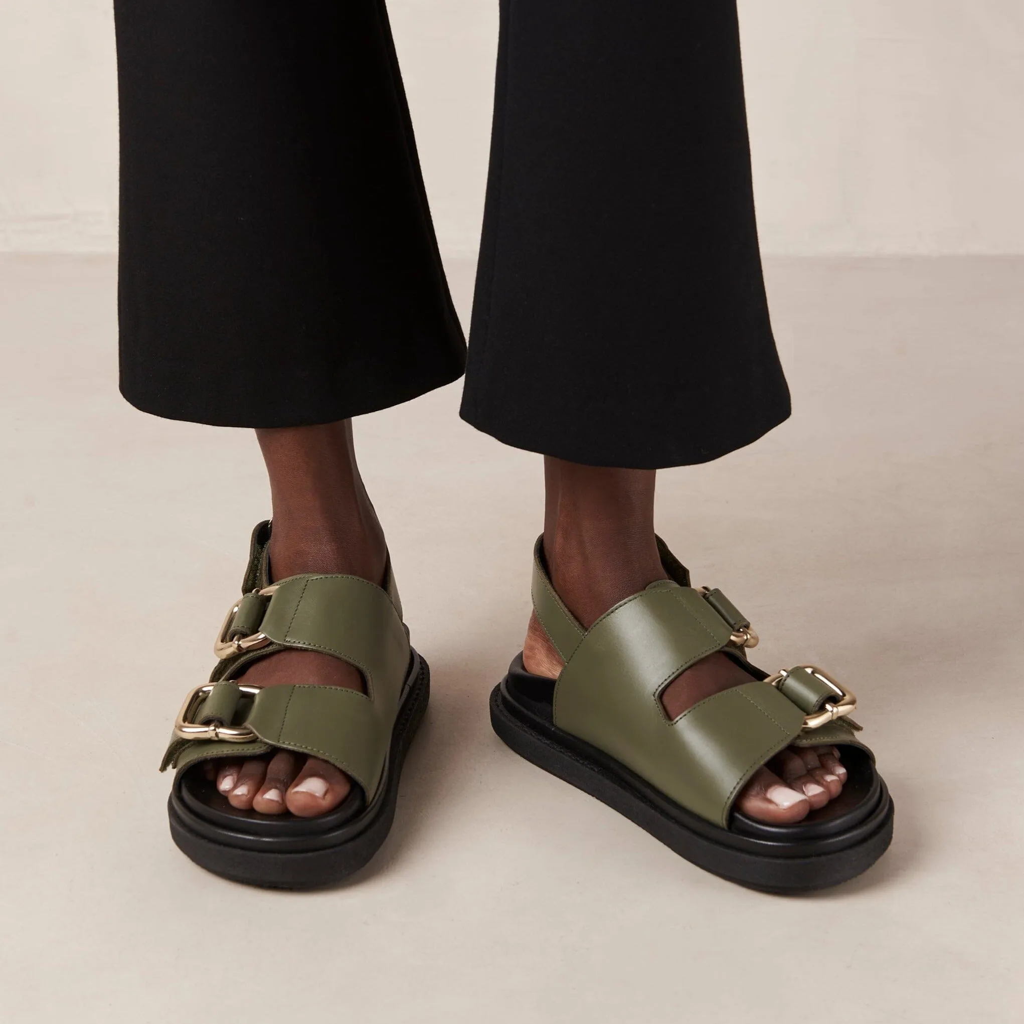 Harper Dusty Olive Sandal