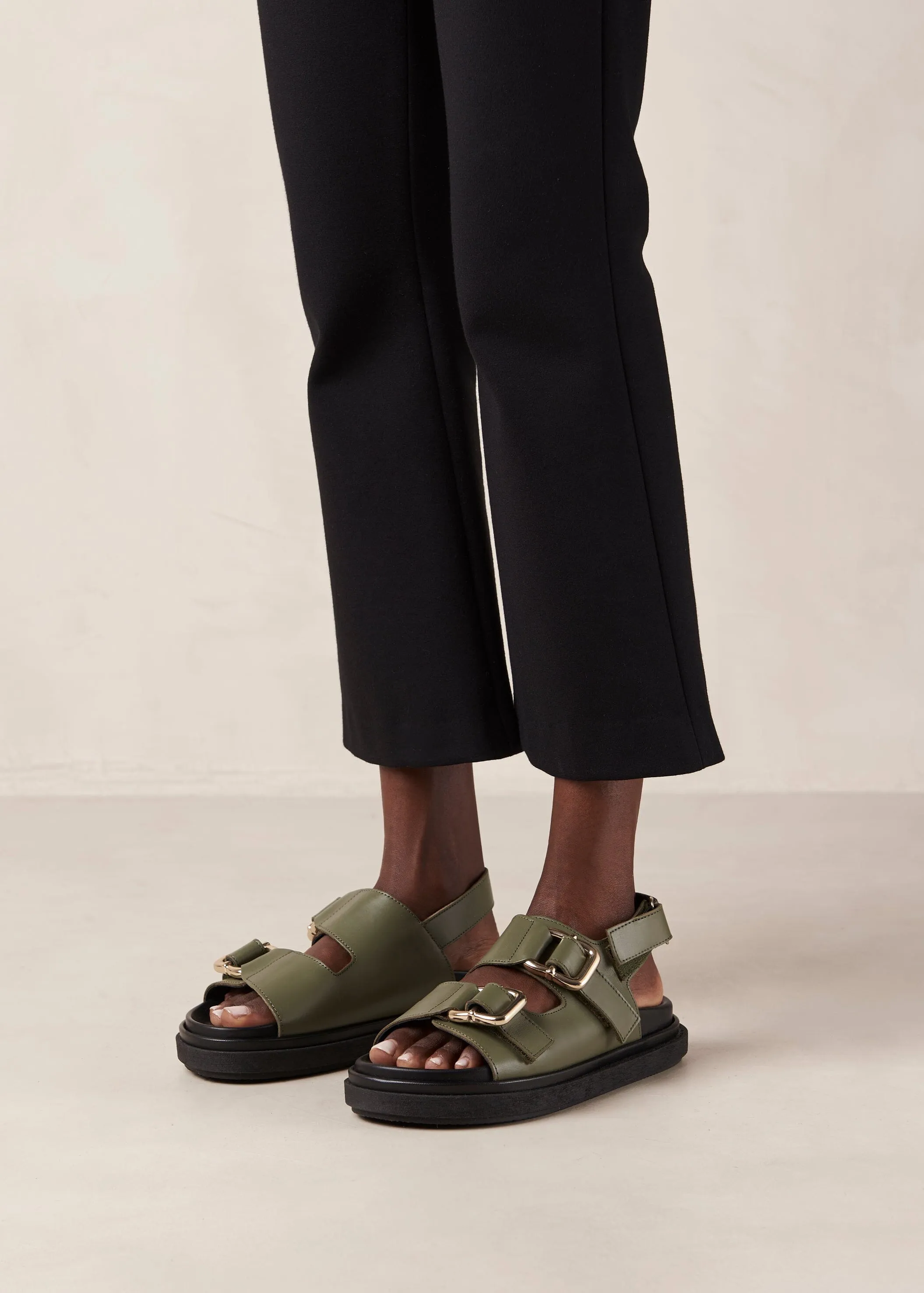 Harper Dusty Olive Sandal