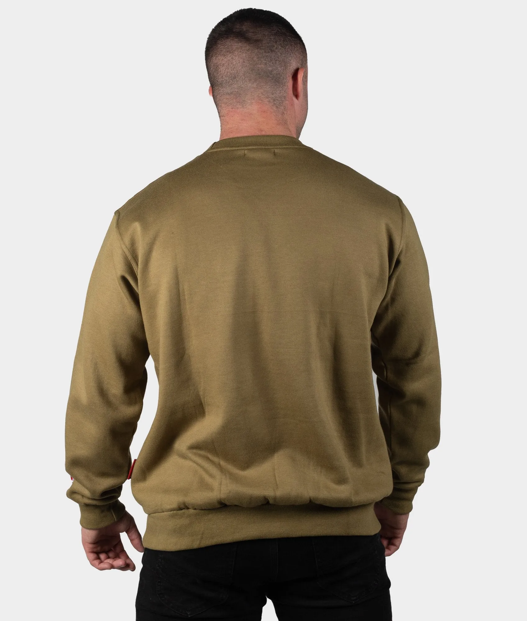 HT Embroidered Sweater - Olive