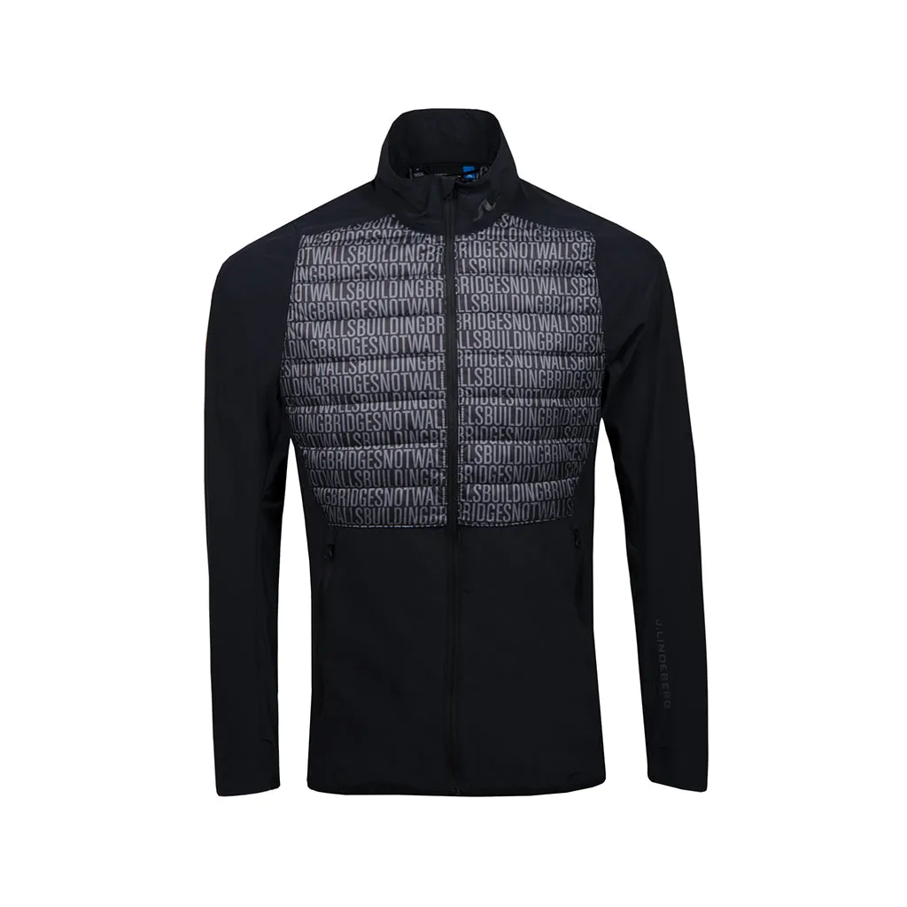 Hybrid Jacket Lux Softshell Building Bridges Print