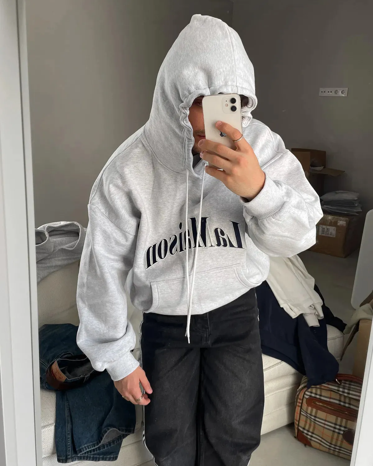 LAMAISON GREY HOODIE