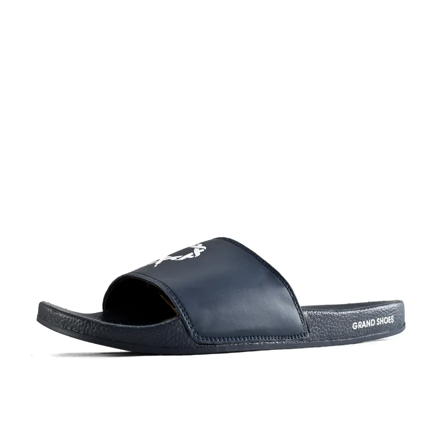 Lounge Slide Navy / White