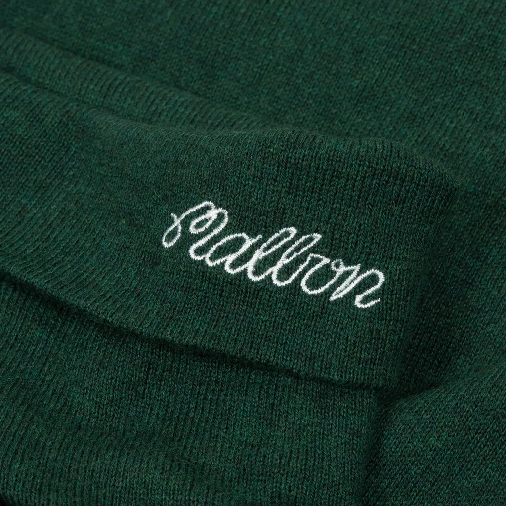 Malbon x L&S Rollneck Sweater Jade Green