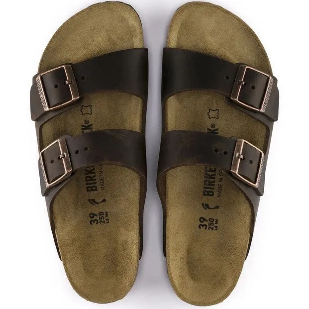 Men's Birkenstock |   Arizona Oiled Leather | Habana