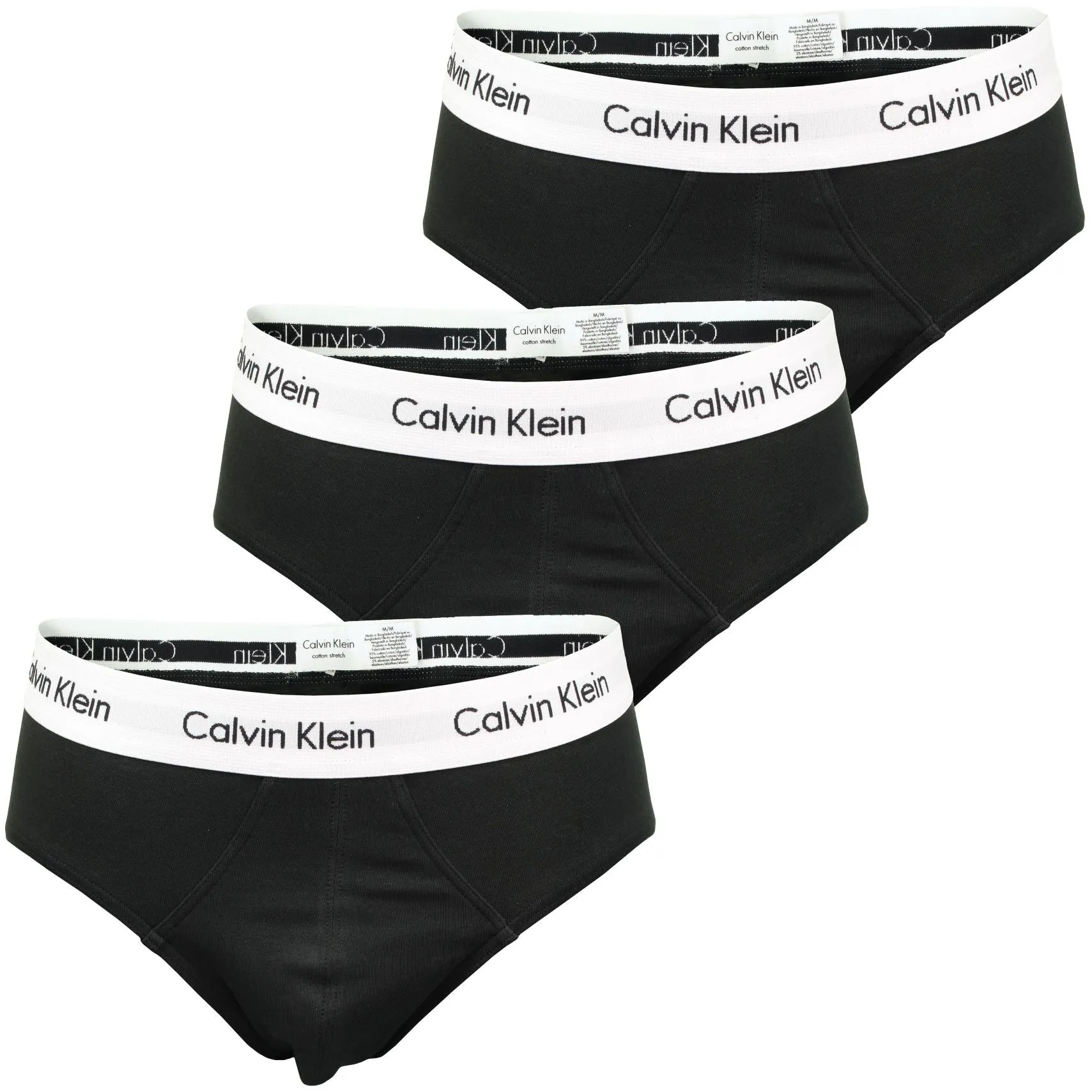 Mens Hip Brief Pants by Calvin Klein (3-Pack)