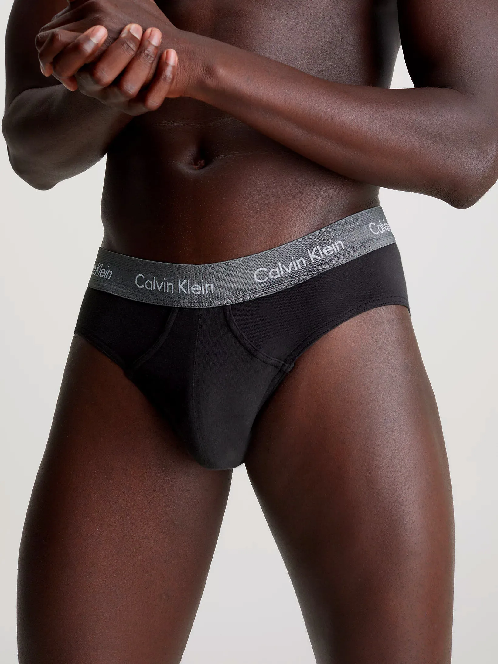 Mens Hip Brief Pants by Calvin Klein (3-Pack)