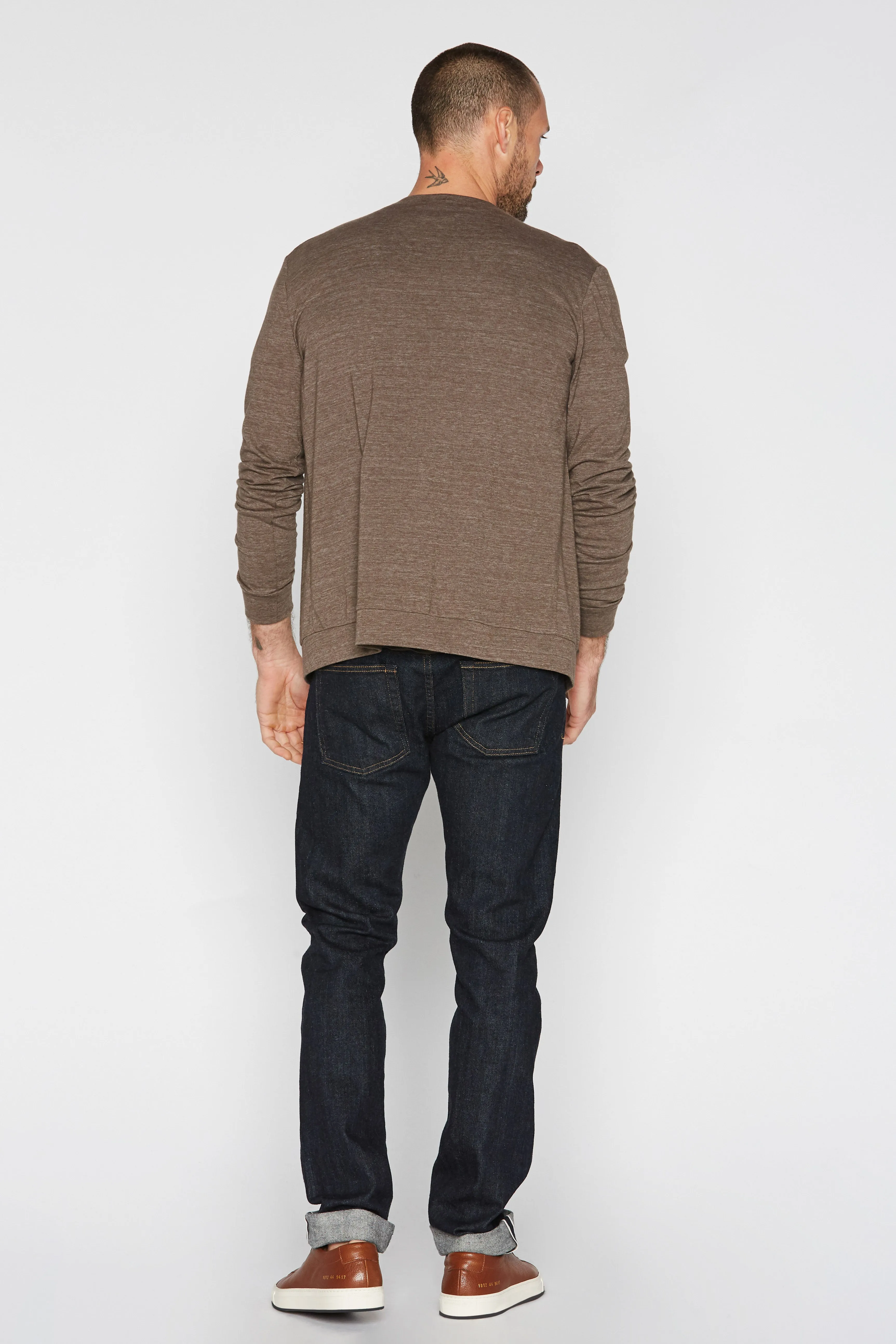 Men's Tri-Blend Cardigan Sweater