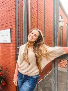 Muted Colorblock Sweater