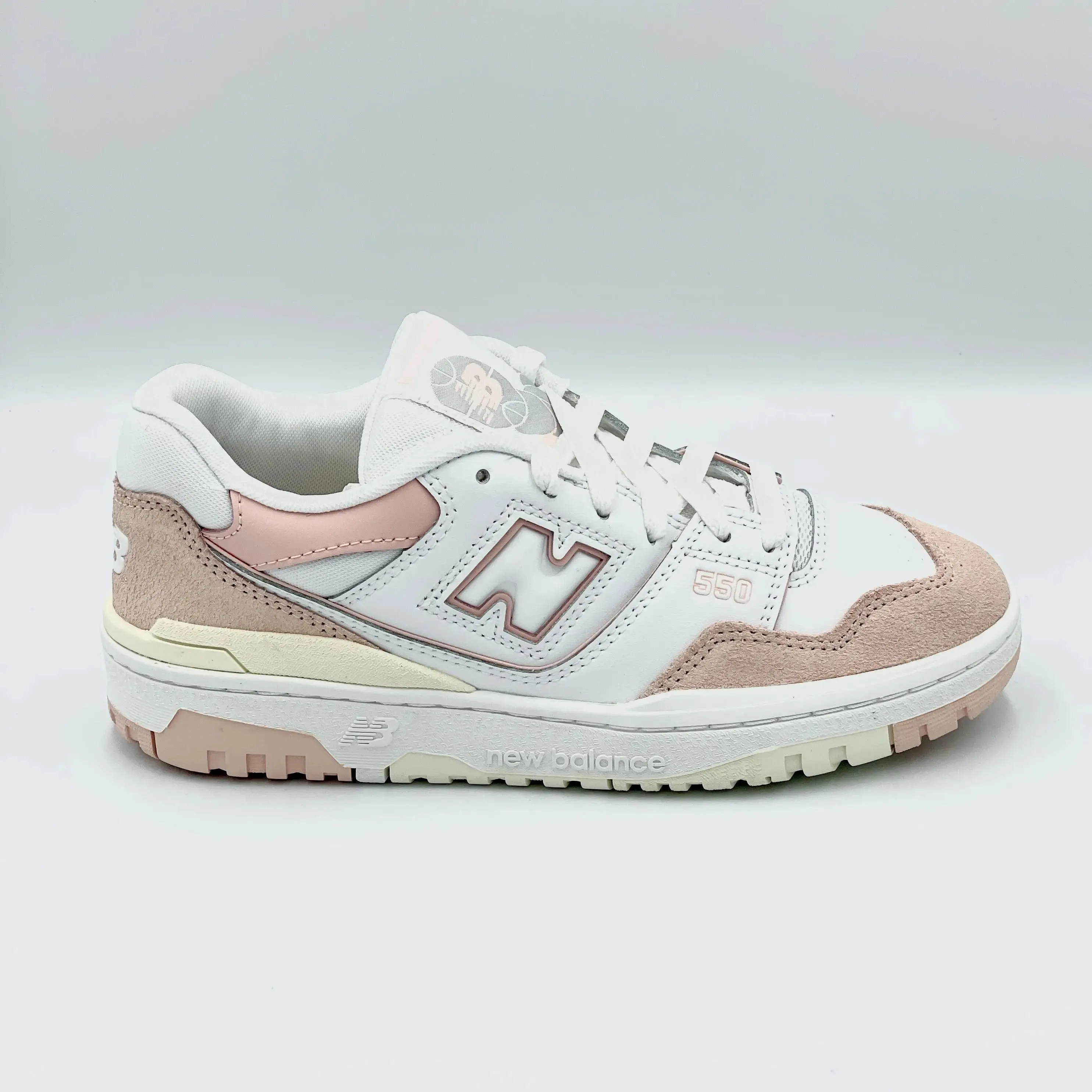 New Balance 550 White Pink Sea Salt (GS)