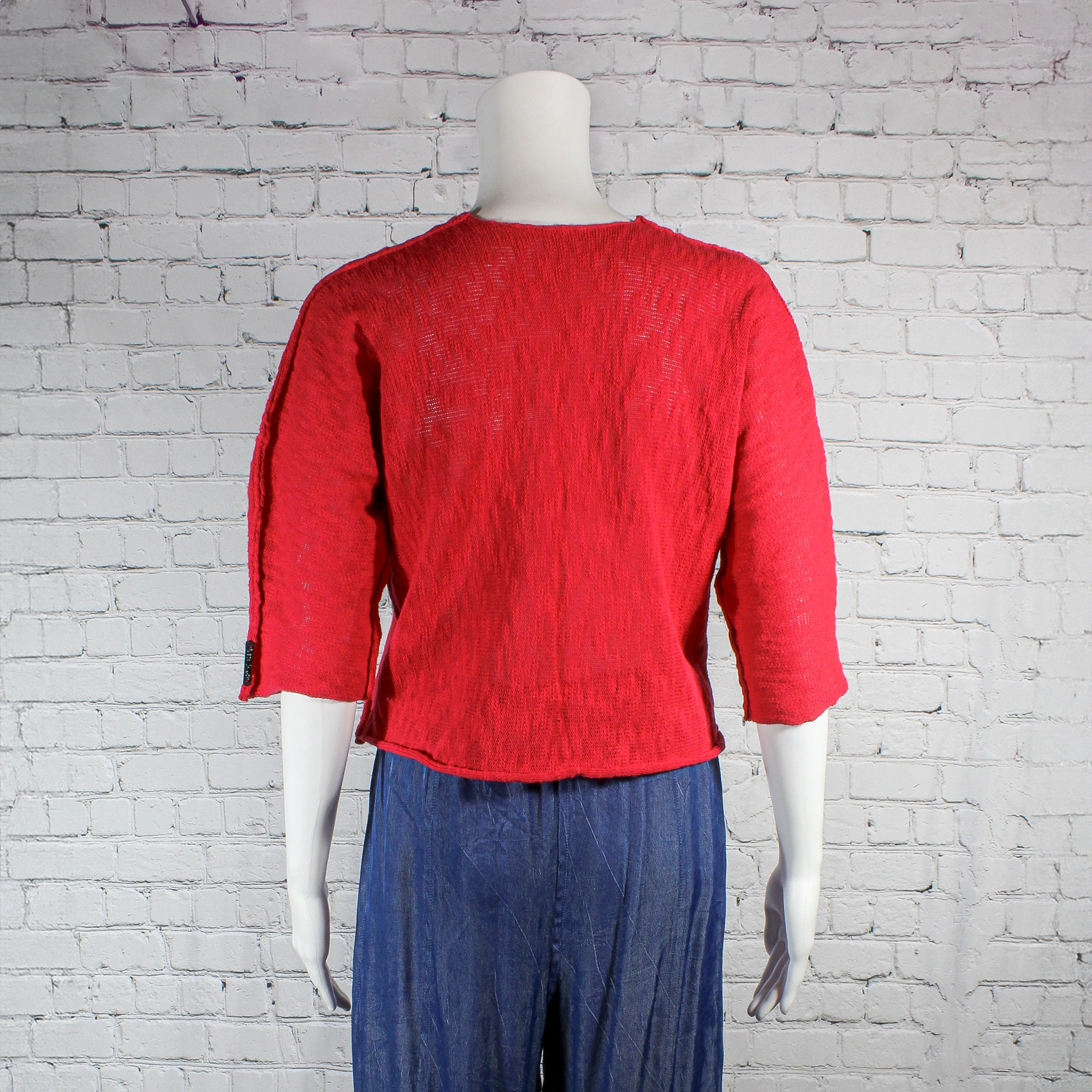 NEW! Louie Pullover Top in Red by Paper Temples