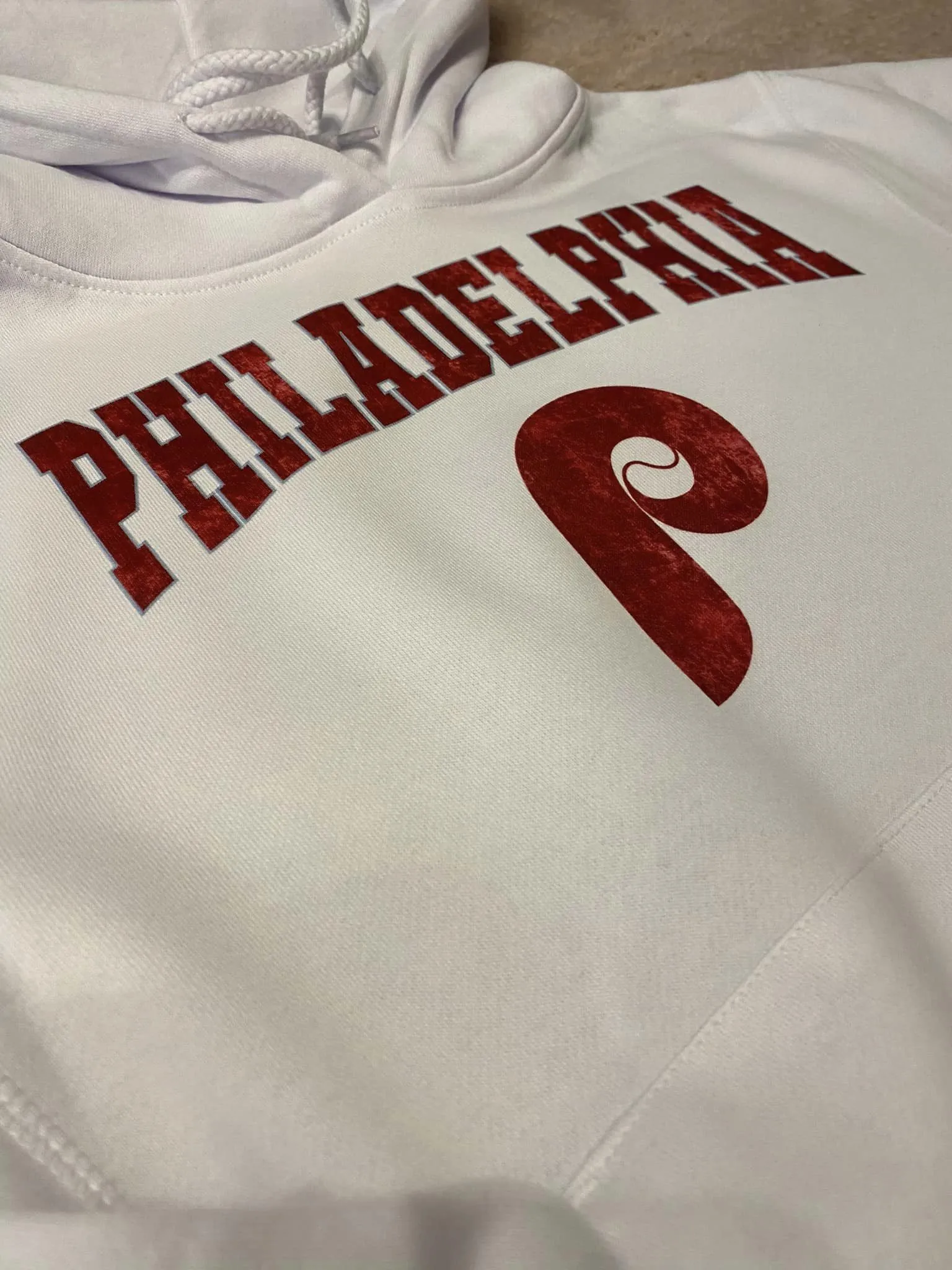 NEW - Ultra Soft Flex Hood 997 - Old School Phillies