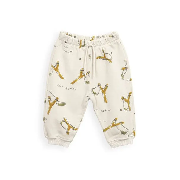 Play Up Fleece Trouser Pants - Slingshot Print