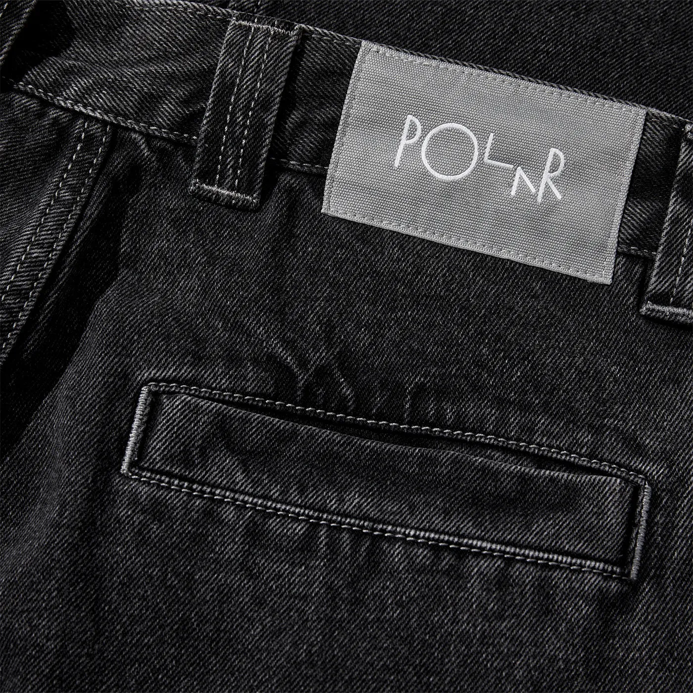 Polar Skate Co. 44! Pants Silver Black Denim SP24