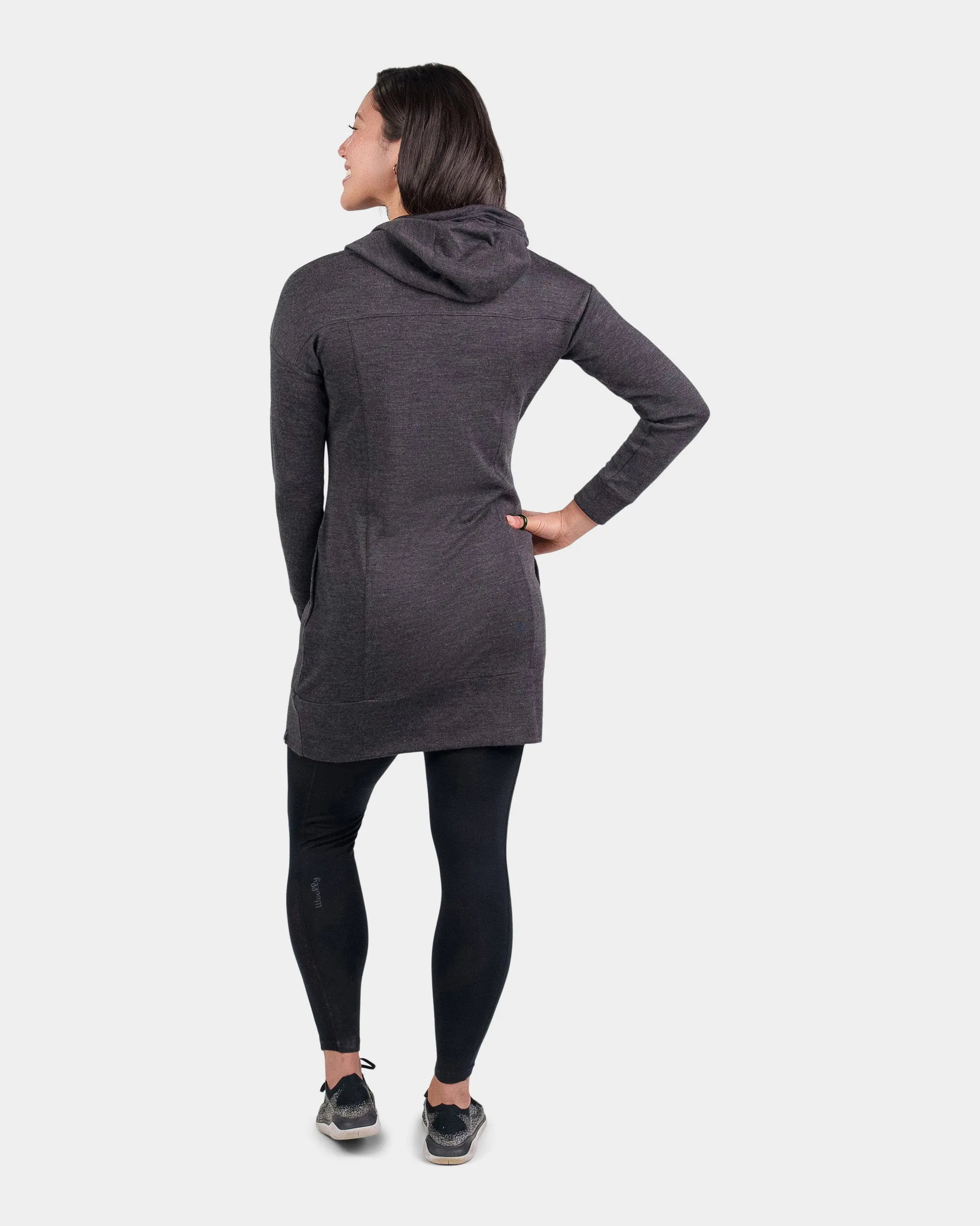 Pro-Knit Hoodie Dress