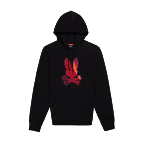 Psycho Bunny Apple Valley Embroidered Hoodie (Black)