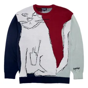 RIPNDIP NERMHOL KNIT SWEATER-MULTI