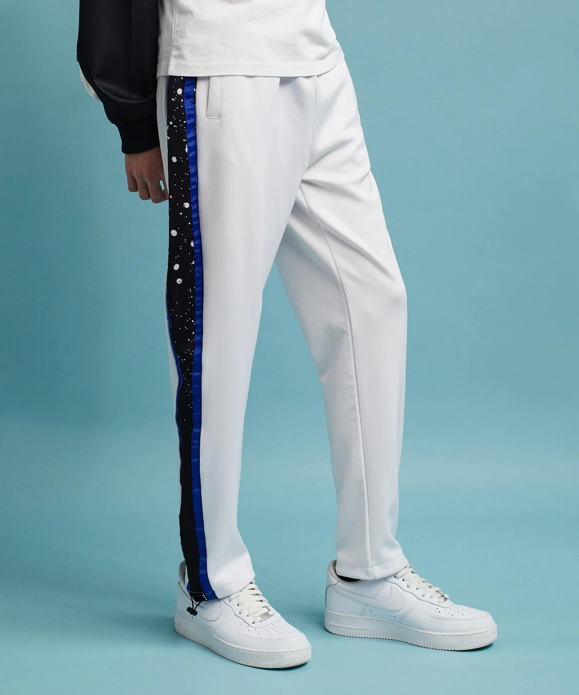 Roddick Track Pants - White/Royal