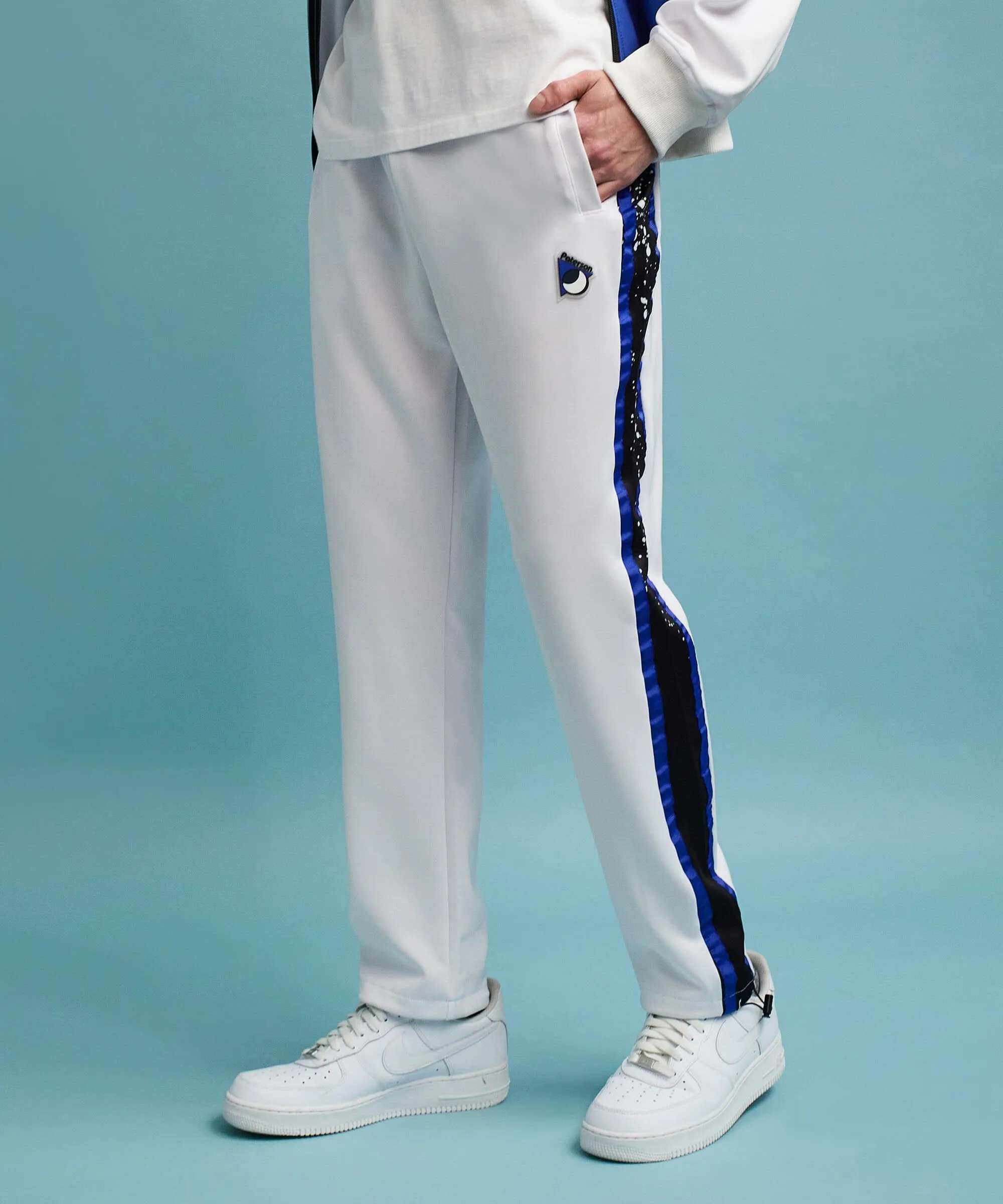 Roddick Track Pants - White/Royal