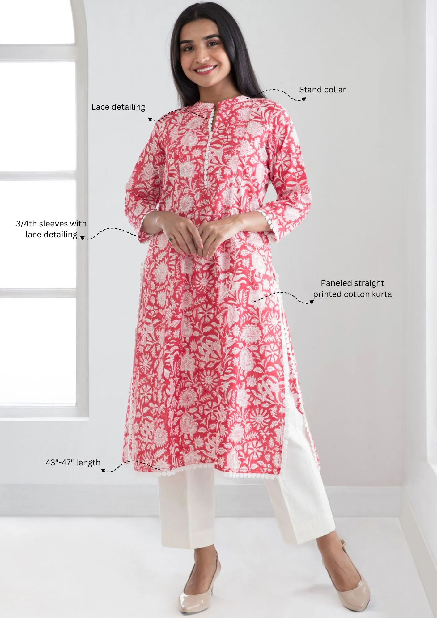 SAAR LAAL KURTA