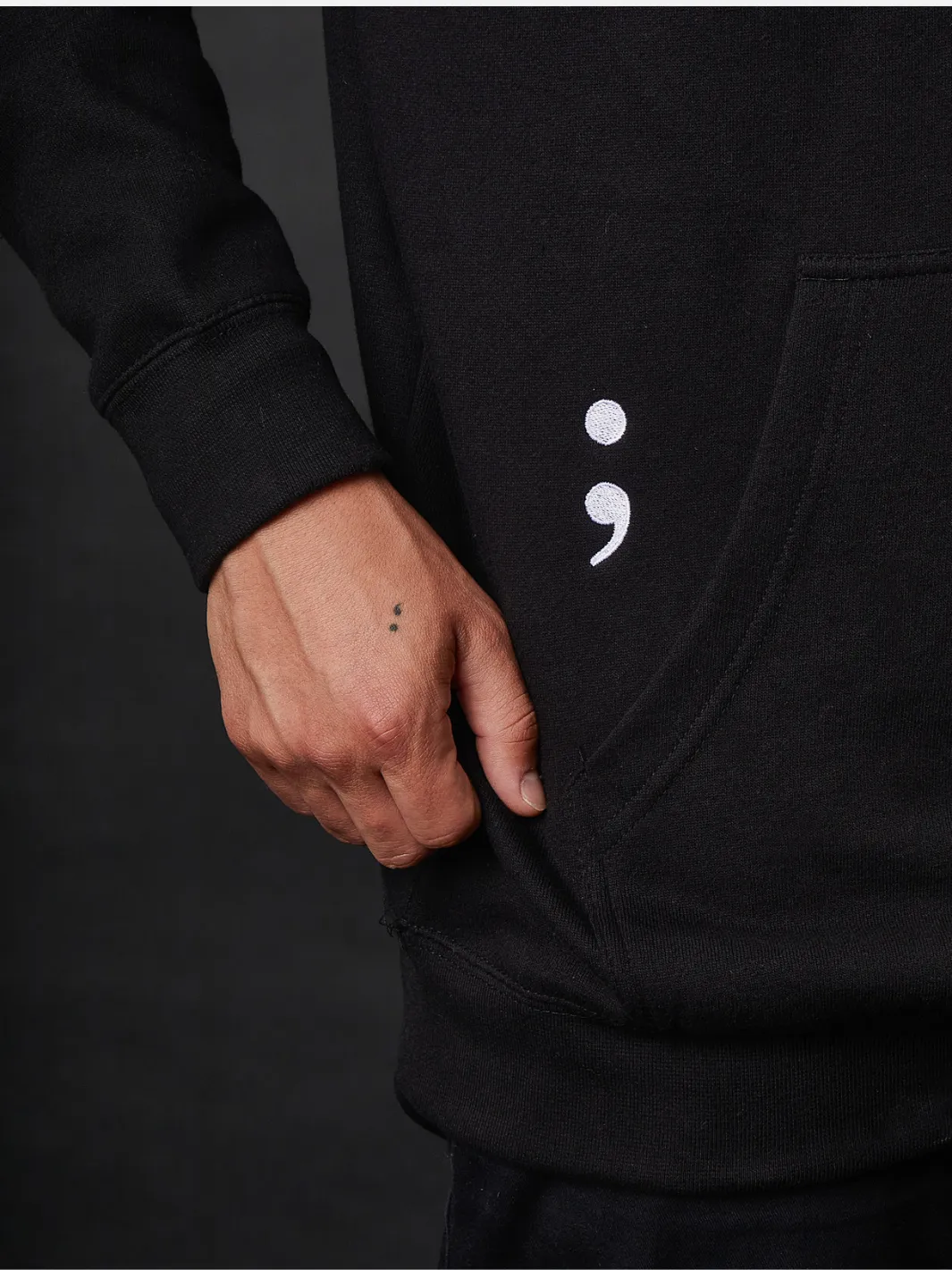 Semicolon Hoodie