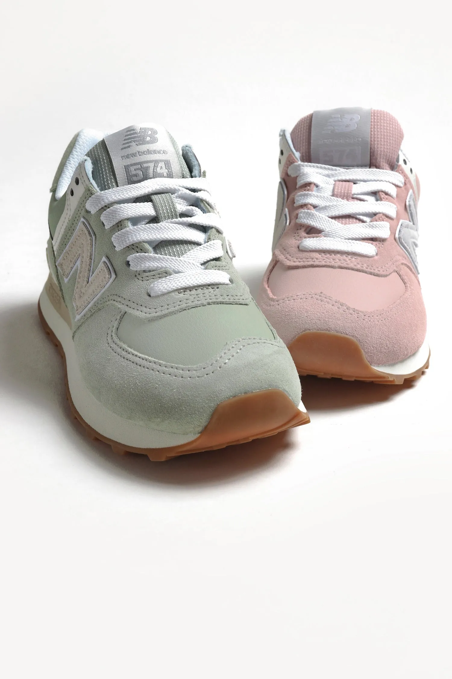 Sneaker 574 in Pink/Grau