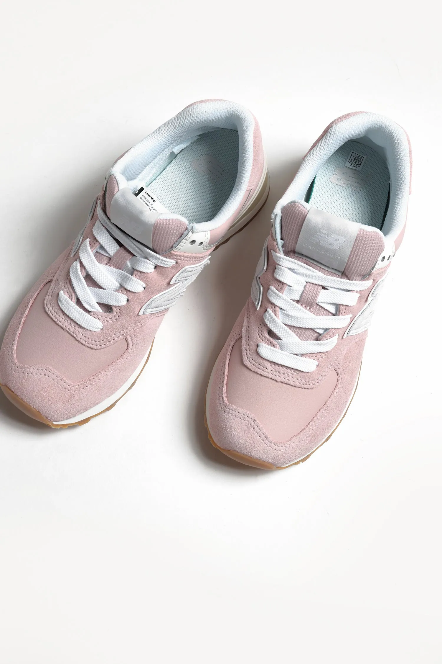 Sneaker 574 in Pink/Grau